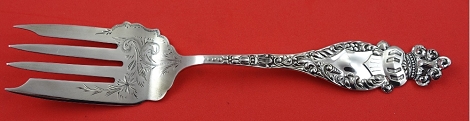 Cold Meat Fork brite-cut  7 1/2